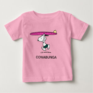 Peanuts   Snoopy Running to the Surf Baby T-Shirt
