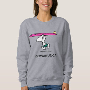 Peanuts Snoopy Running to the Surf Sweatshirt