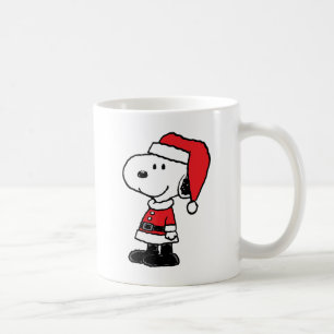 Peanuts   Snoopy Santa Claus Coffee Mug