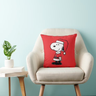 Peanuts Snoopy Santa Claus Cushion