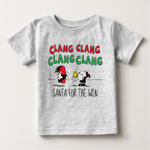 Peanuts Snoopy Santa Claus & Lucy Baby T-Shirt