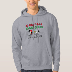 Peanuts Snoopy Santa Claus & Lucy Hoodie