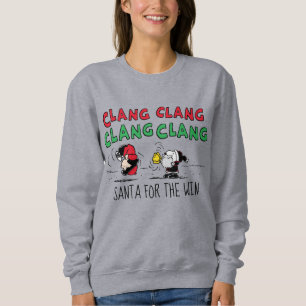 Peanuts Snoopy Santa Claus & Lucy Sweatshirt