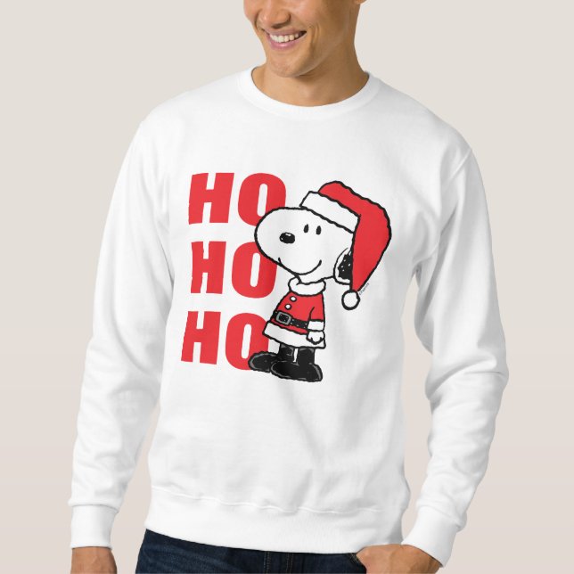 Peanuts | Snoopy Santa Claus Sweatshirt (Front)