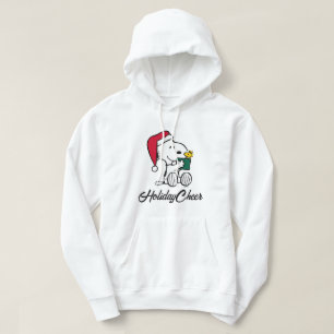Peanuts   Snoopy Santa & Woodstock Gift Hoodie