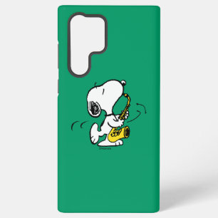 Peanuts   Snoopy Saxophone Player Samsung Galaxy Case