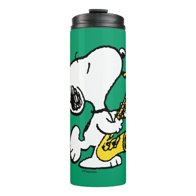 Peanuts | Snoopy Saxophone Player Thermal Tumbler (Front)