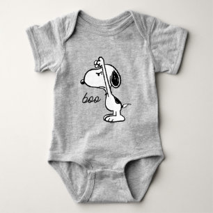 Peanuts   Snoopy Scared You Baby Bodysuit