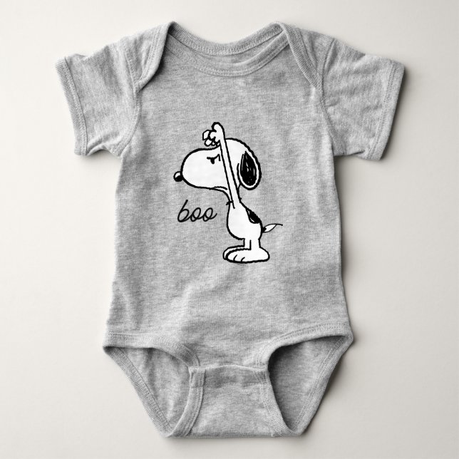 Peanuts | Snoopy Scared You Baby Bodysuit (Front)