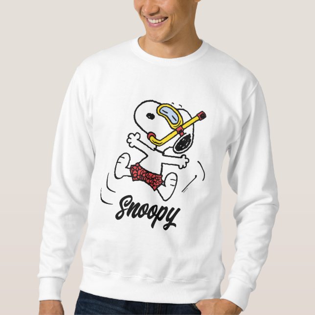 Peanuts | Snoopy Scuba Diver Sweatshirt (Front)