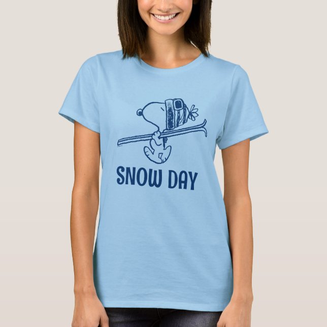 Peanuts | Snoopy Ski Trip T-Shirt (Front)