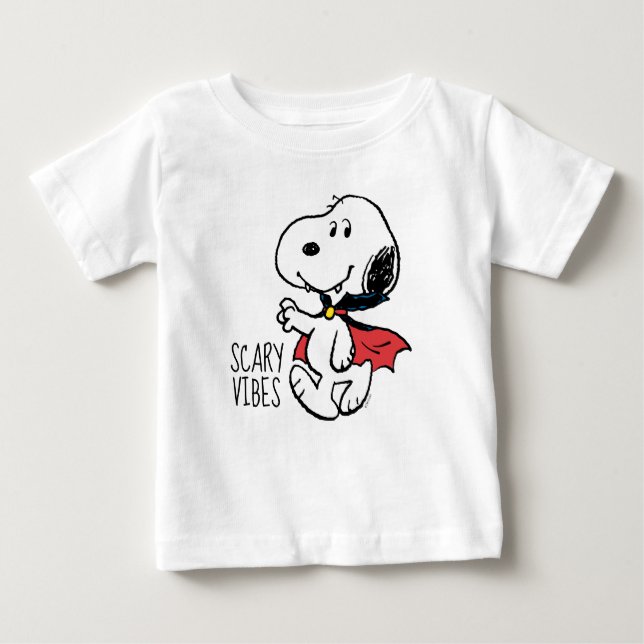 Peanuts | Snoopy Smiling Vampire Baby T-Shirt (Front)