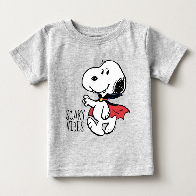 Peanuts | Snoopy Smiling Vampire Baby T-Shirt (Front)