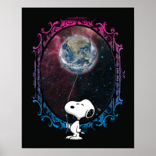 Peanuts   Snoopy Spaced Out Balloon Poster