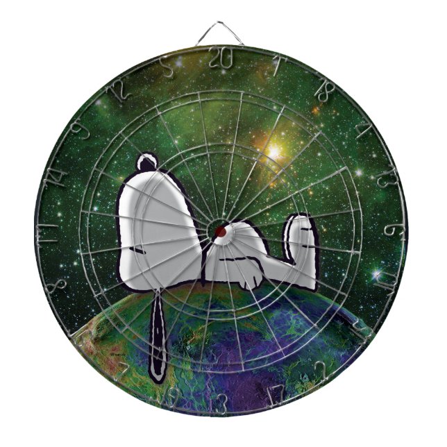 Peanuts | Snoopy Spaced Out Dartboard (Front)