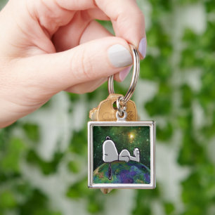 Peanuts   Snoopy Spaced Out Key Ring