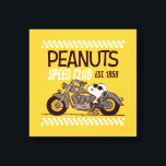 Peanuts | Snoopy Speed Club Canvas Print<br><div class="desc">Check out this fun Peanuts design featuring Snoopy.</div>