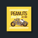 Peanuts | Snoopy Speed Club Canvas Print<br><div class="desc">Check out this fun Peanuts design featuring Snoopy.</div>