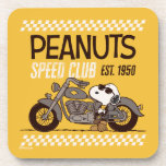 Peanuts | Snoopy Speed Club Coaster<br><div class="desc">Check out this fun Peanuts design featuring Snoopy.</div>
