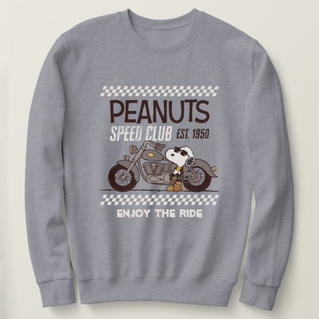 Peanuts | Snoopy Speed Club Sweatshirt (Design Front)