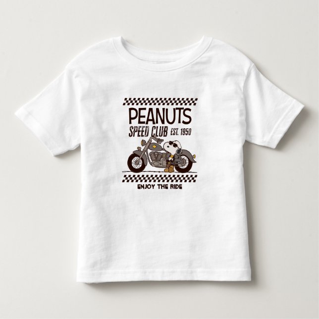 Peanuts | Snoopy Speed Club Toddler T-Shirt (Front)