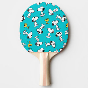 Peanuts   Snoopy & Sunglasses Pattern Ping Pong Paddle