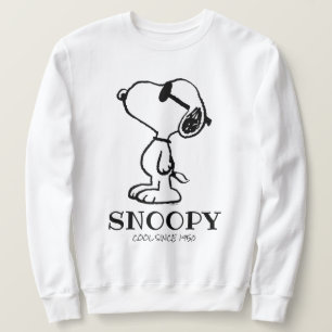 Peanuts Snoopy Sunglasses Ponder Sweatshirt