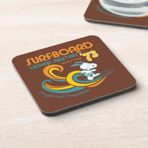 Peanuts   Snoopy Surfboard Longboard Competition Coaster