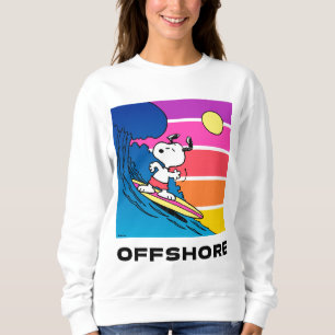 Peanuts Snoopy Surfing Sweatshirt