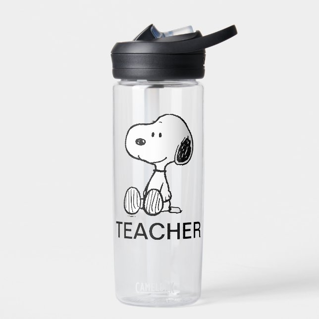PEANUTS | Snoopy Teacher Water Bottle (Left)