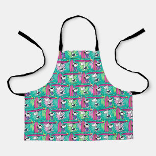 Peanuts   Snoopy Teal Surf Pattern Apron