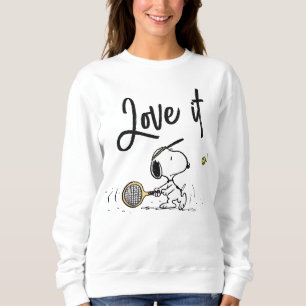 Peanuts   Snoopy Tennis Player Sweatshirt