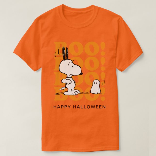 Peanuts | Snoopy & the Boos T-Shirt (Design Front)