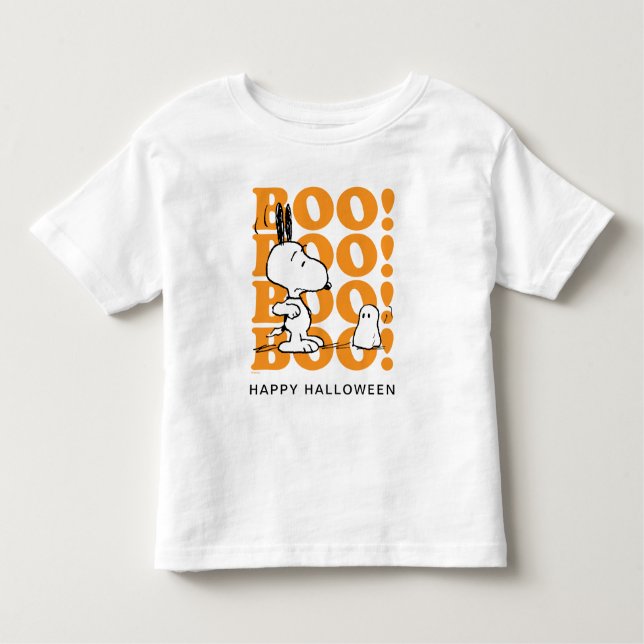 Peanuts | Snoopy & the Boos Toddler T-Shirt (Front)