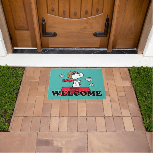Peanuts   Snoopy the Flying Ace Doormat