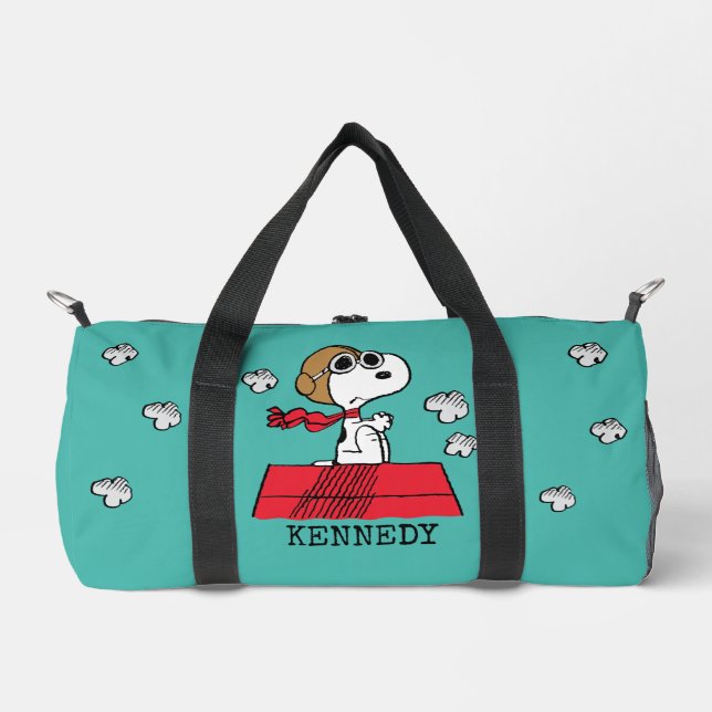 Peanuts | Snoopy the Flying Ace Duffle Bag (Front)
