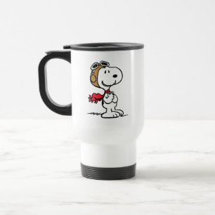 Peanuts Snoopy The Flying Ace Travel Mug