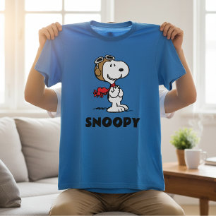 Peanuts   Snoopy The Flying Ace Tri-Blend Shirt