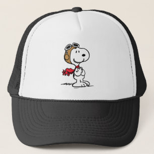 Peanuts   Snoopy The Flying Ace Trucker Hat