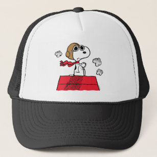 Peanuts   Snoopy the Flying Ace Trucker Hat