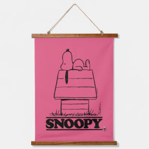 Peanuts   Snoopy The Secret To Life Hanging Tapestry