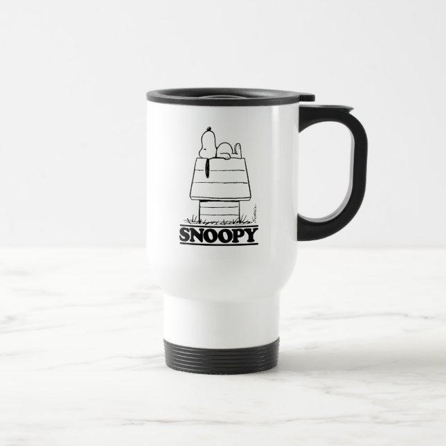 Peanuts | Snoopy The Secret To Life Travel Mug (Right)