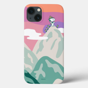Peanuts   Snoopy & Troop Hiking the Mountain iPhone 13 Case