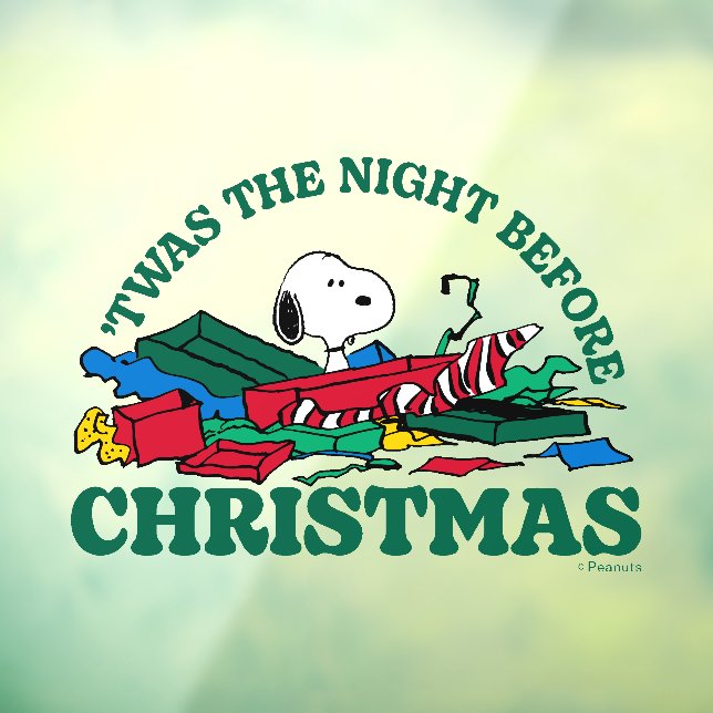 Peanuts | Snoopy 'Twas the Night Before Christmas (Sheet 3)