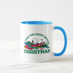 Peanuts   Snoopy 'Twas the Night Before Christmas Mug