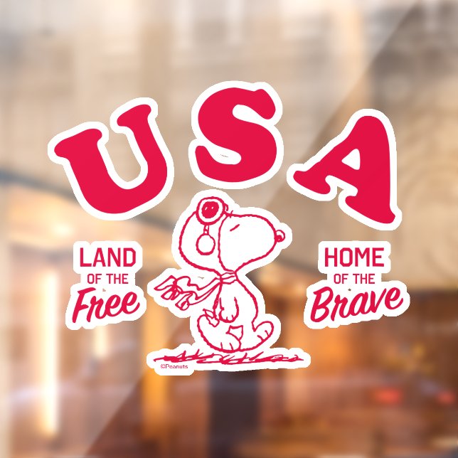 Peanuts | Snoopy USA Land of the Free (Sheet 2)