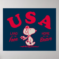 Peanuts | Snoopy USA Land of the Free