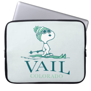 Peanuts Snoopy Vail Colorado Laptop Sleeve