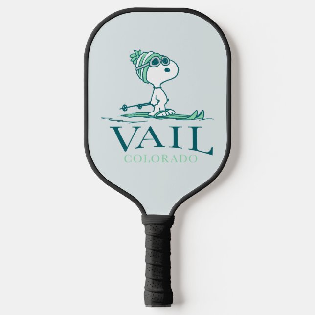 Peanuts | Snoopy Vail Colorado Pickleball Paddle (Front)