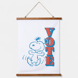 Peanuts   Snoopy - Vote Hanging Tapestry